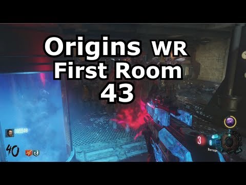 Origins First Room Round 43 World Record (classic gumballs only) PS4 black ops 3 zombies