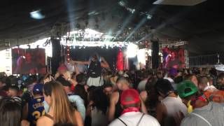 Hudson Mohawke&#39;s set in Mojave Tent in Coachella 16
