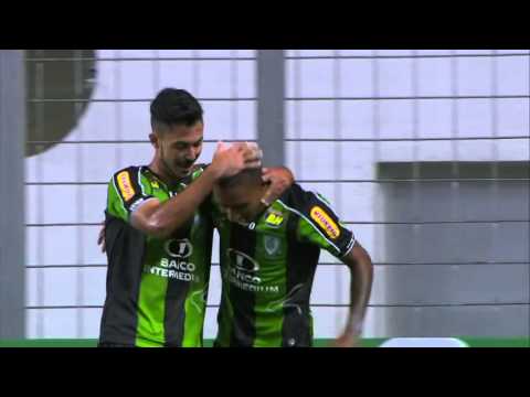 Gol de Osman - América-MG 3x0 Tupi – Campeonato Mineiro – 31/01/2016 – HD