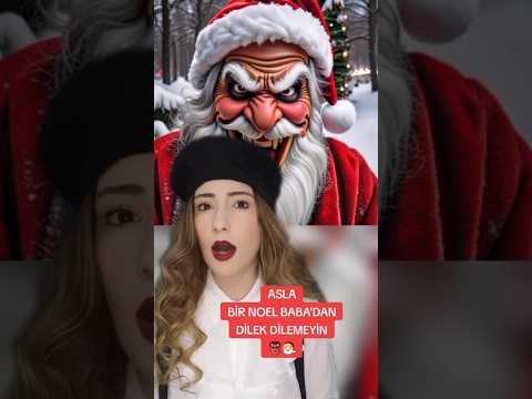 NEVER MAKE A WISH FROM SANTA CLAUS! 👹🎅 #shorts #tiktok #paranormal