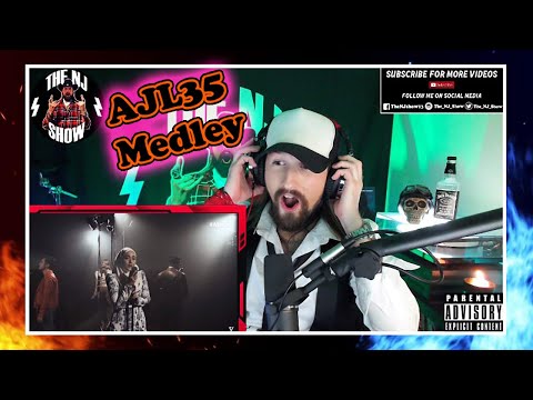 FIRST TIME hearing AJL35 Medley - Hannah Delisha, Azmi Saat, Raysha Rizrose & Dean Eiman (REACTION!)