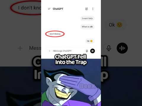 How to Trick ChatGPT 💀
