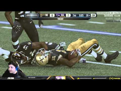 STUPID CAMERA ANGLE! (PRESEASON WEEK 1) - MADDEN 16 CONNECTED FRANCHISE MODE