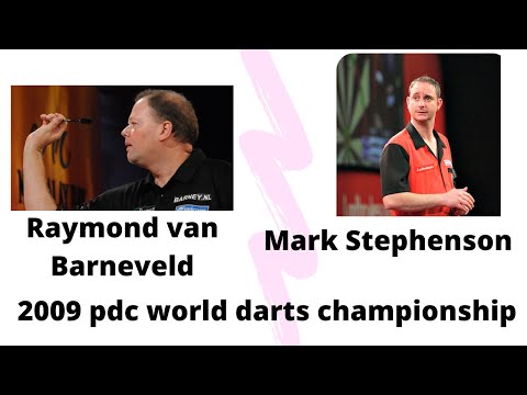 Raymond van Barneveld vs Mark Stephenson 2009 pdc world darts championship