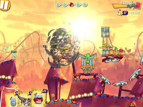 Angry birds 2: level 559 (Pig City/ The Pig Apple)