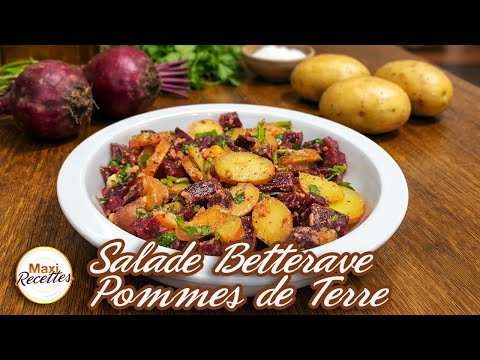 Salade Betterave et Pommes de Terre Recette Facile et Rapide