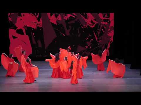 Школа танцев «Эсма» Ансамбль Эдельвейс - Эстрадный танец  «С платками»