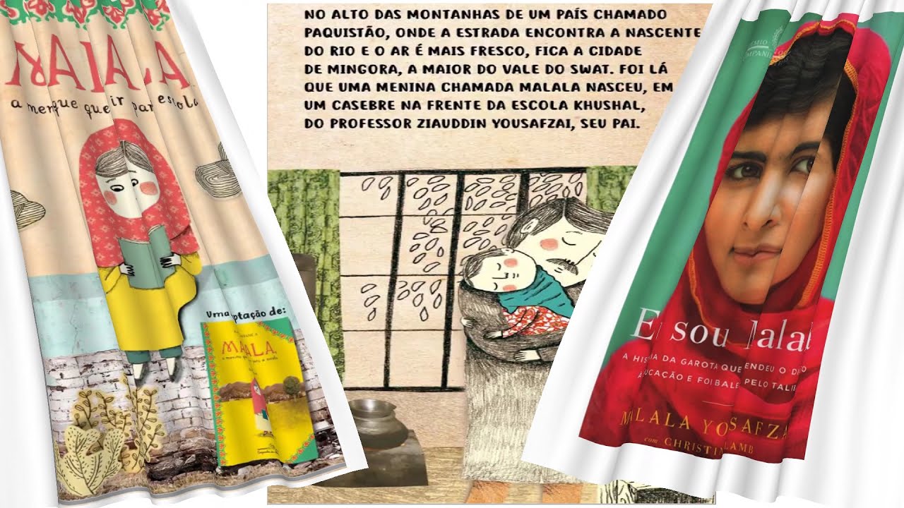 Atividade Complementar -  Leitura do livro: Malala  a menina q queria ir p a escola