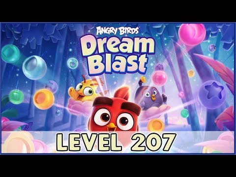 Angry Birds Dream Blast Level 207 | (No Boosters) HD