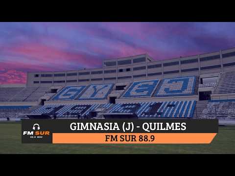 #GIMNASIA vs #QUILMES | RELATO APASIONANTE EN VIVO POR FM SUR - FECHA 3 de la Primera Nacional.