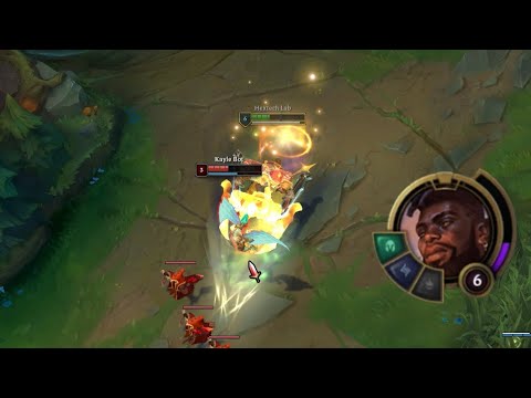 How to use K'Sante W during Zhonya's!