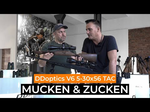 Mucken oder Zucken? Das neue DDoptics V6 5-30x56 Tactical Zielfernrohr mit iFiber. Was bringt das größere Sehfeld für Jagd und Sport?