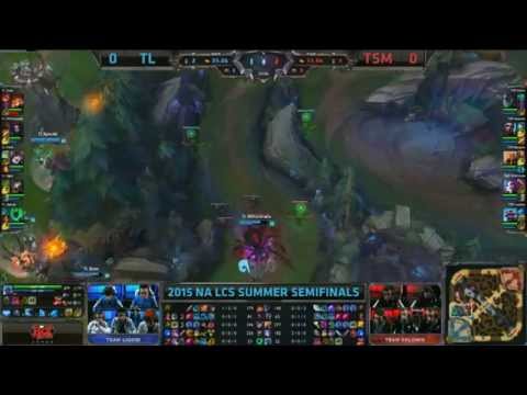 TL vs TSM G1 | NA LCS 2015 Summer Playoffs Semifinal