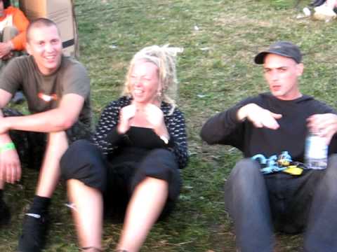 having a blast @ Natural Frequency festival, Italy 2008