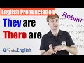English Pronunciation: They are / There are