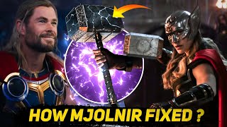 How did Mjolnir gets fixed | How Jane foster become Thor | Is she worthy | Thor 4 theory | ( HINDI )