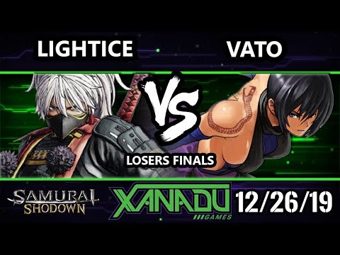 F@X 334 SamSho - Vato (Shiki) Vs. Lightice (Yashamaru) Samurai Shodown Losers Finals