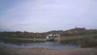 preview picture of video 'Vilkijos keltas (Vilkynė) / Ferry of Vilkija'