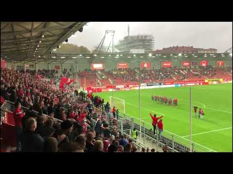 Versuchter Blocksturm HFC Aalen (+Siegesfeier)