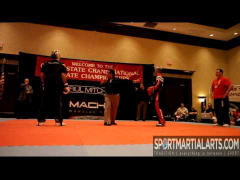 Zolt Moradi v Hamed Firouzi - Men's Sparring Final - Ocean State Grand Nationals 2013