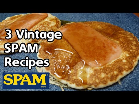 3 Old Ways to Enjoy SPAM! Vintage SPAM Recipes from the 1940s, 50s and 60s!