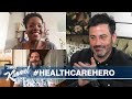 Jimmy Kimmel & Jack Black Pay Tribute to Nurse from New Orleans