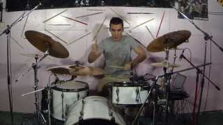 Balazs Homoki - Papa Roach - Won&#39;t Let Up ( drum cover )