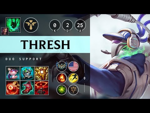 Thresh Support vs Nautilus - NA Challenger Patch 14.24