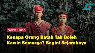 Orang Batak Tak Boleh Kawin Semarga? Begini Sejarahnya