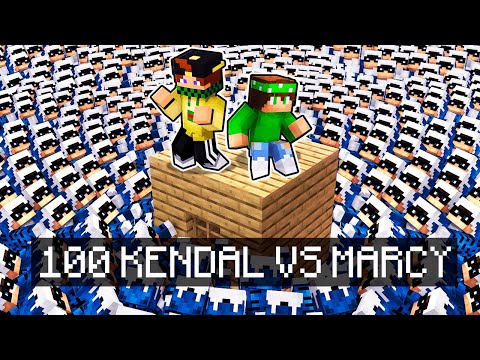 ESERCITO DI 1000 KENDAL vs MARCY NICO LOCO BADDI - Minecraft ITA