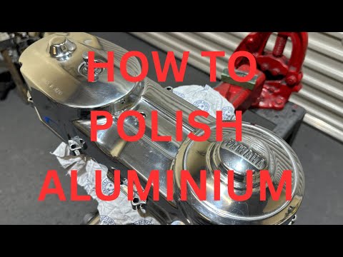 How To Polish Aluminium engine cover #cvt  #yamaha #yamahajog  #polish  #aluminium #buffing