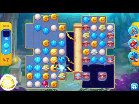 Fishdom 6188 Level - 11 moves - NO BooSTERS