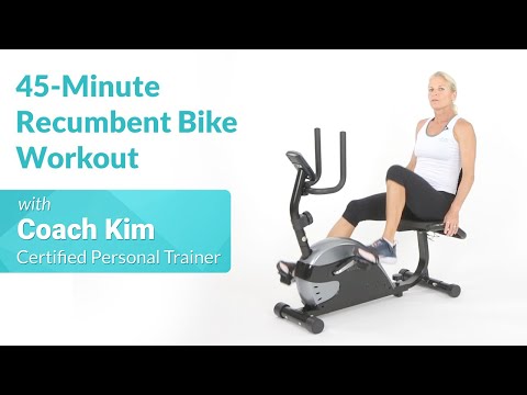 45-minute Recumbent Bike Cardio for Weight Control