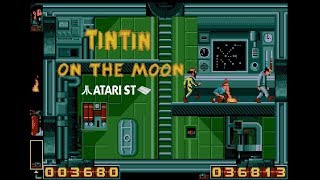 Tintin on the Moon - Atari ST(1989)