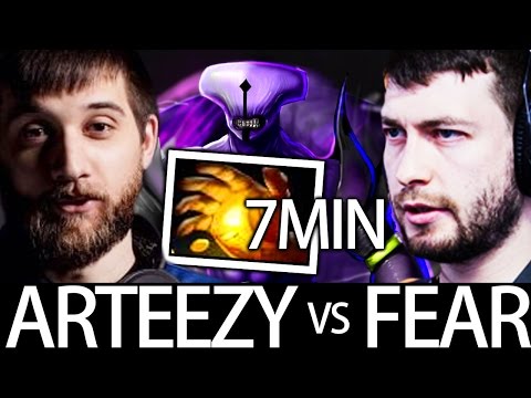 Arteezy 7Min Midas Carry Faceless Void vs FEAR Ember