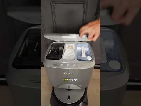 Gambar Klaz Vacuum Cleaner Robotik Auto Empty - Silver