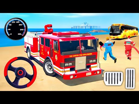 Fire Truck Driving Simulator Game: Rescue Mission! (Android Gameplay)