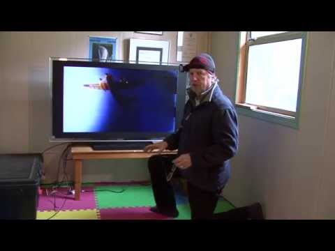 Sony Bravia KDL 46 XBR4 - fix ghosting-taking it apart