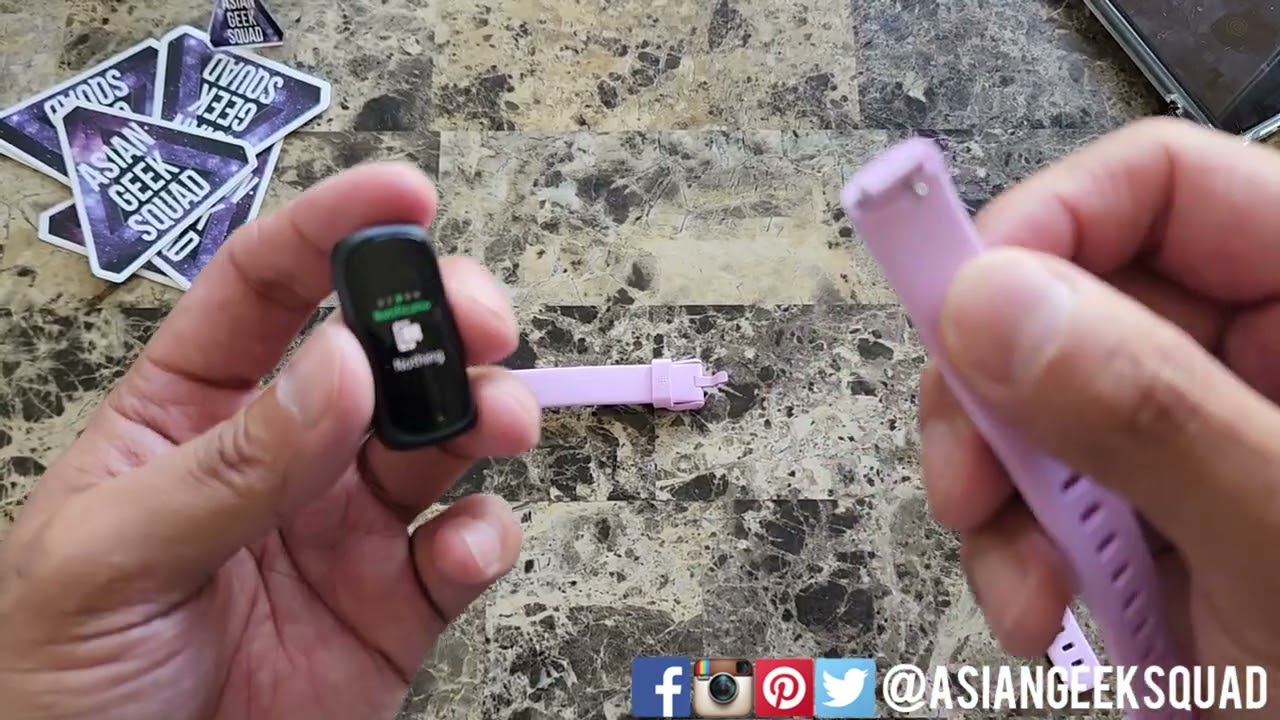How to change the bands on Fitbit Inspire 3