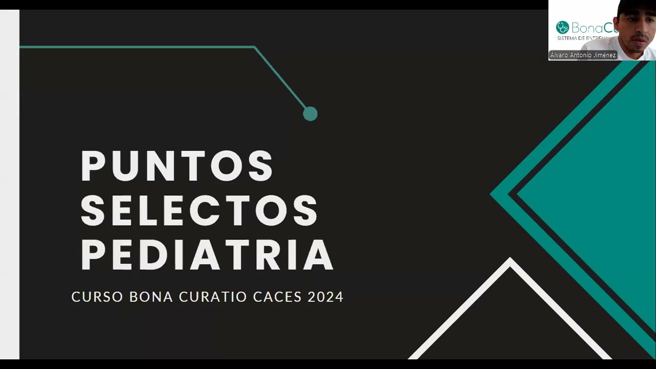 EXAMEN CACES MEDICINA 2024 - REPASO DIGESTIVO - INFECTO PEDIATRIA
