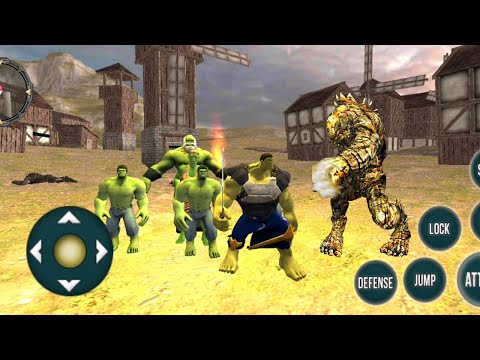 Incredible Monster Hero Family Simulator | Monster Fight for Family - Android GamePlay