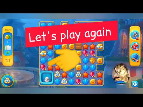 Fishdom 2022, no Boosters,  9671  level  -  прохождение без бустеров,  9671  уровень.