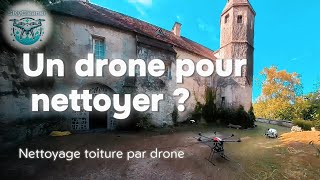 La Maison de la Tour Ronde : nettoyage de toiture par drone