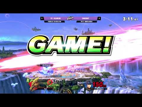 Fusion.exe 59 - JTC SolarBeam (Ridley) vs ShineBurst (Marth) - Top 32 - Winners Round 1
