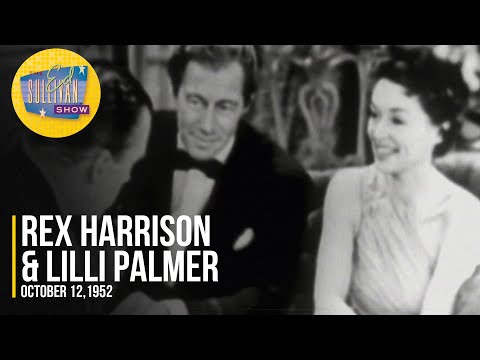 Rex Harrison & Lilli Palmer "Ed Interviews Rex Harrison And Lilli Palmer On Their Careers"
