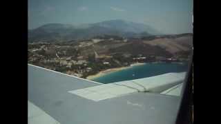 preview picture of video 'JAT Airways, YU-ANF Landing Kefalonia'