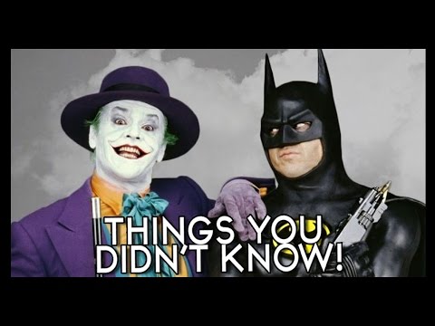 7 Things You (Probably) Didn’t Know About Batman (1989)! Video