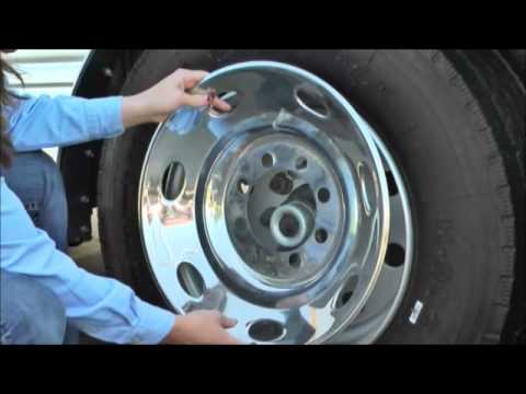 Trailer Tip: Installing Stainless Steel Wheel Simulators