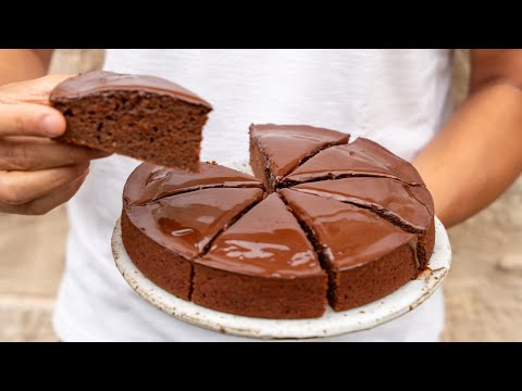 Chocolate and Pumpkin Cake without Butter