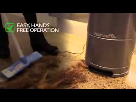 Hairvac Salon and Barbershop Vacuum for cleaning hair